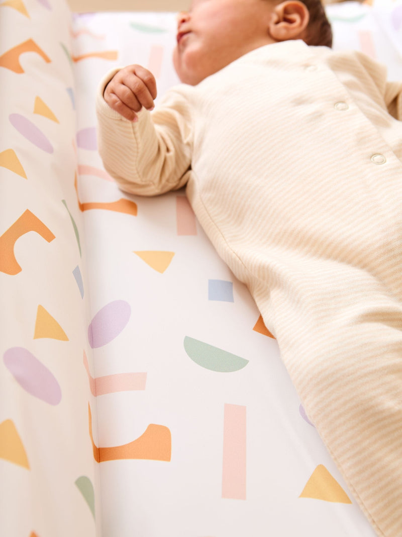 JoJo Maman Bébé Bold Shapes changing mat with side support (British brand)