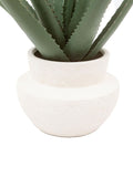 Gallery Home Faux Aloe Vera Ceramic Pot 51cm, UK version