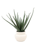 Gallery Home Faux Aloe Vera Ceramic Pot 51cm, UK version