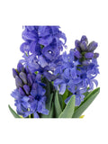 Gallery Home Set of 2 Purple Faux Spring Hydrangea in Ceramic Pots
