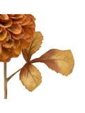 Gallery Home burnt orange artificial dahlias 6 stems, UK version
