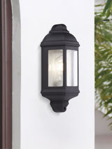 Next Searchlight Andreas Black Outdoor Wall Light- Buy online at McGrocer