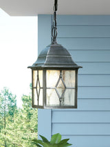 Next Searchlight Adeline Black Outdoor Pendant Light (88cm Height)- Buy online at McGrocer