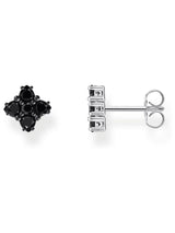 Next Thomas Sabo Black Floral Stud Earrings- Buy online at McGrocer