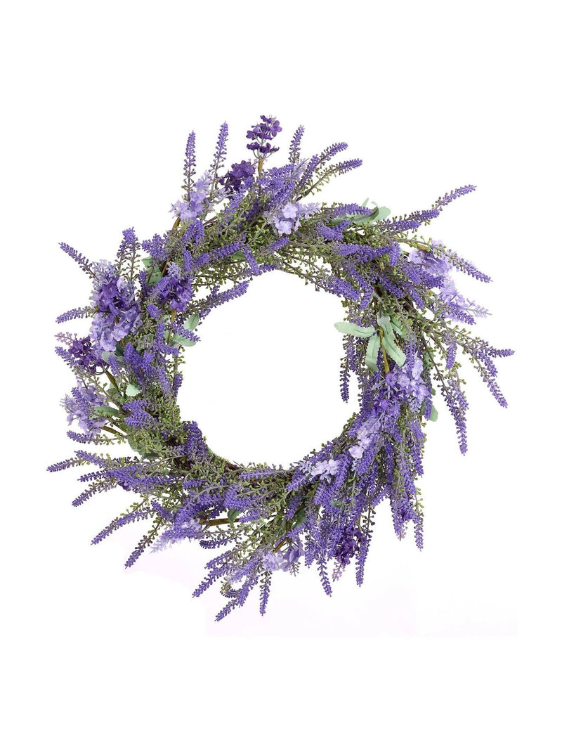 Dibor purple lavender wreath 50cm - British product