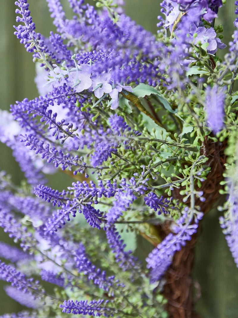 Dibor purple lavender wreath 50cm - British product
