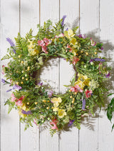 Next Dibor Green Hillington Wild Flower Wreath- Buy online at McGrocer