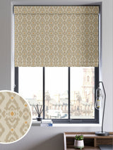 Next Alven Terracotta Orange Made to Measure Roman Blind- Buy online at McGrocer