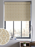 Alven Roman blind terracotta orange made to measure - British product