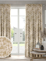 Next Ochre Yellow Tero Made to Measure Curtains- Buy online at McGrocer