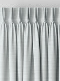 Silver Ire subtle stripe made to measure curtains, imported from the UK