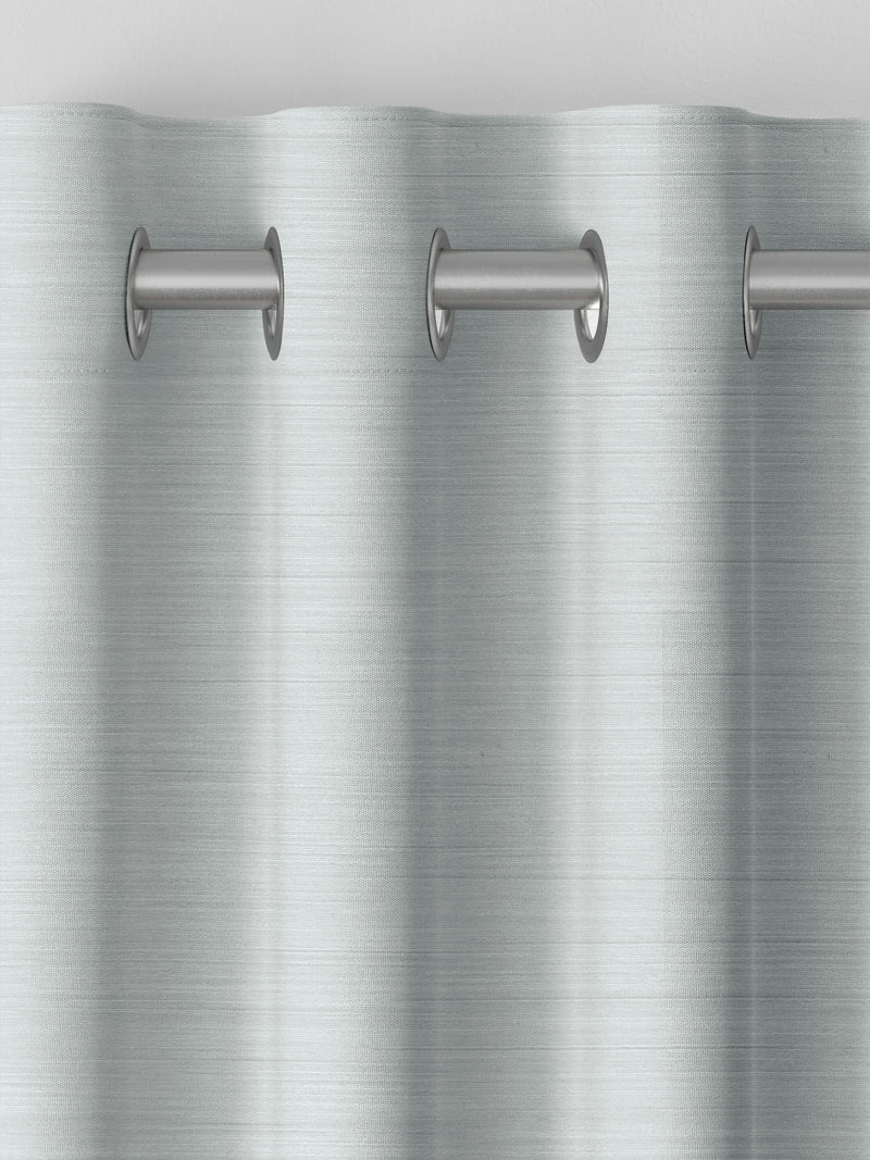 Silver Ire subtle stripe made to measure curtains, imported from the UK