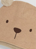 JoJo Maman Bébé brown bear pom pom hat, UK version