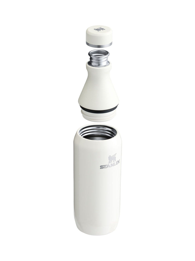 Stanley cream slim water bottle 0.35L and 0.6L (British brand)