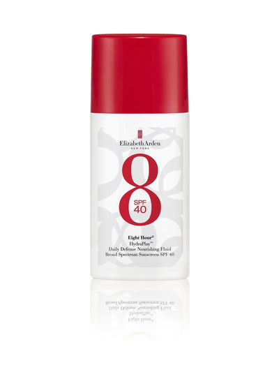 Next Elizabeth Arden Eight Hour Hydra Play Daily Defense Nourishing Fluid SPF 40 50ml- Buy online at McGrocer