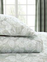 Next Sanderson Aqua Pyramus Quilted Throw 260cm x 265cm- Buy online at McGrocer