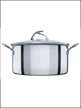 Next Circulon Silver C Series Steelshield Clad Stockpot 26cm 7.6L with Glass Lid- Buy online at McGrocer