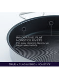 Circulon Silver C Series Steelshield Clad stockpot 26cm 7.6L - British product
