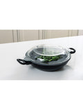 Prestige Black Nadiya 4-in-1 Multipurpose Wok Set 26cm, imported from the UK