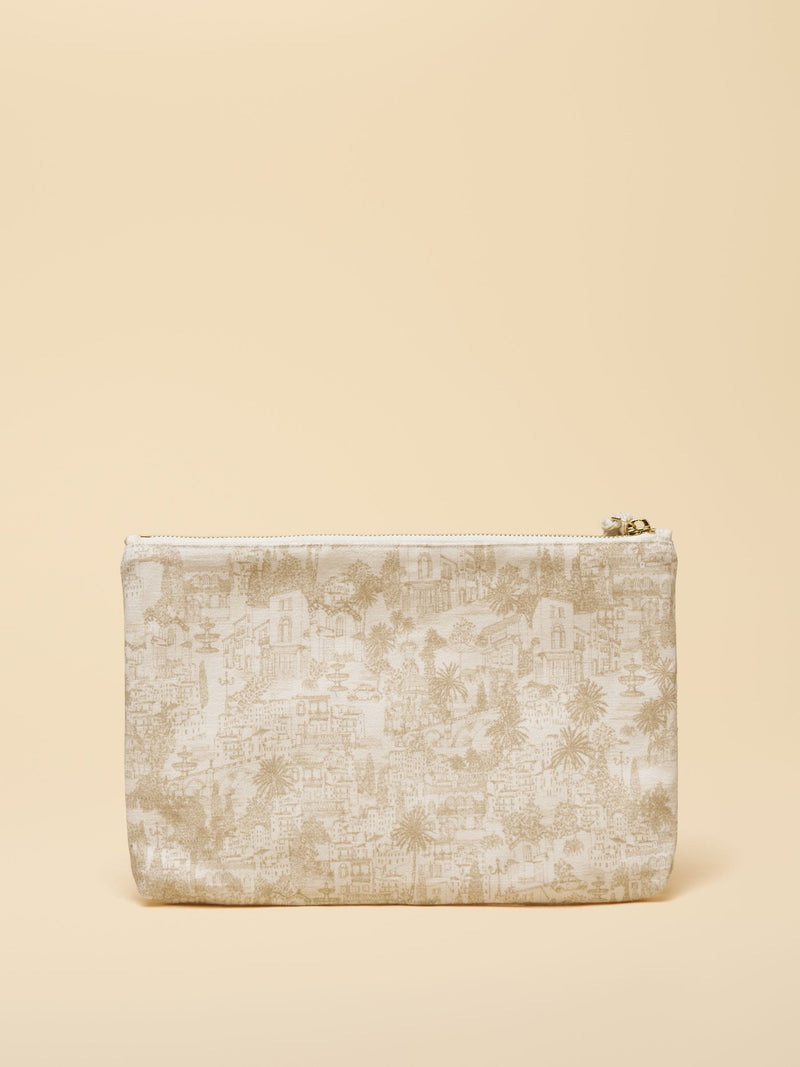 Joules Toile De Jouy printed pouch - British product