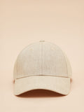 Joules Daley linen baseball cap (British brand)