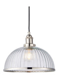 Gallery Home Hansen silver pendant lamp 40cm - British product
