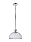Gallery Home Hansen silver pendant lamp 40cm - British product