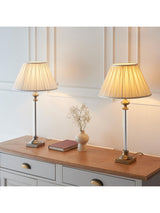 Next Gallery Home Ashbury Antique Brass Table Light- Buy online at McGrocer
