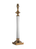 Gallery Home antique brass table lamp base - British product