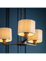 Next Gallery Home Antique Bronze Dalvin 3 Ceiling Pendant Light- Buy online at McGrocer