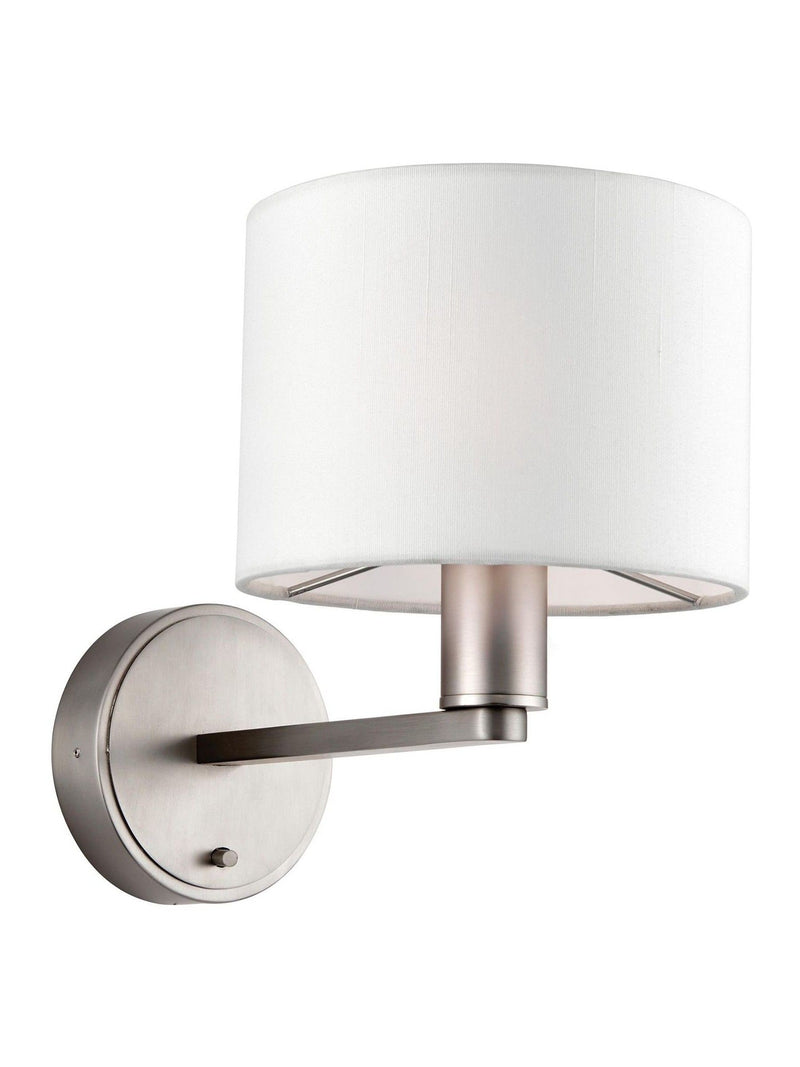 Gallery Home Silver Dalvin wall light, UK version