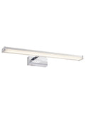 Gallery Home chrome axial wall light with integrated LED, UK version