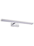 Gallery Home chrome axial wall light with integrated LED, UK version