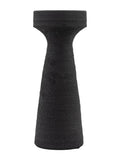Gallery Home black pillar candle holder, UK version
