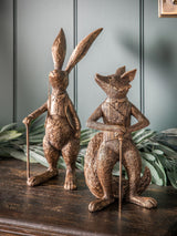 Next Gallery Home Bronze Chancellor Fox Decorative Sculpture 31.5cm Height- Buy online at McGrocer