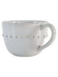 Gallery Home cream earthen beaded ceramic mugs 4 pack, UK version