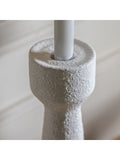 Gallery Home white small lollie candlestick, UK version