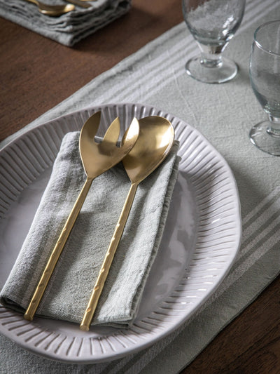 Next Gallery Home 4 Pack Cream Earthy Ridged Ceramic Side Plate- Buy online at McGrocer