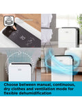 Black & Decker White 30L Dehumidifier - British product
