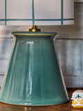 FatFace teal blue table lamp, UK version