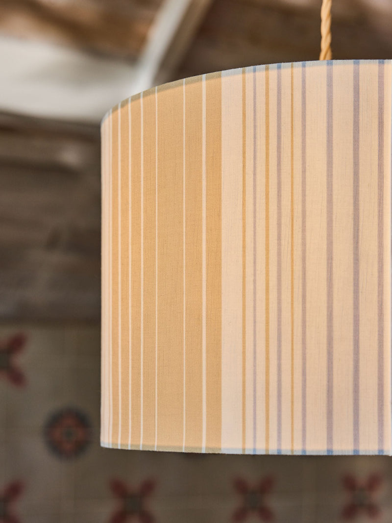 FatFace multi colour stripe easy fit light shade 35cm, imported from the UK