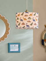 Next Jojo Maman Bébé Blue/Green Dinosaur Print Easy Fit Ceiling Light Shade- Buy online at McGrocer