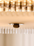 Lipsy gold flush ceiling light large (British brand)