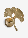 Lipsy wall lamp brass ginkgo leaf - British product