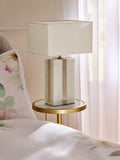 Lipsy white marble effect table lamp 48cm - British product