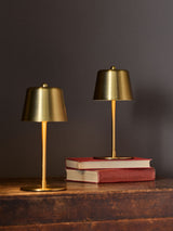 Next The Set 2 Pack Brass Rechargeable Table Lamps- Buy online at McGrocer
