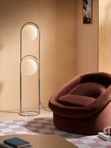 Next MADE.COM Chrome Piper Floor Lamp- Buy online at McGrocer