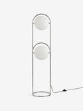 MADE.COM Chrome Piper floor lamp 140cm - British product