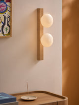 Next MADE.COM Light Wood Cillian Wall Light- Buy online at McGrocer