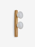 MADE.COM Cillian wall light in light wood, imported from the UK